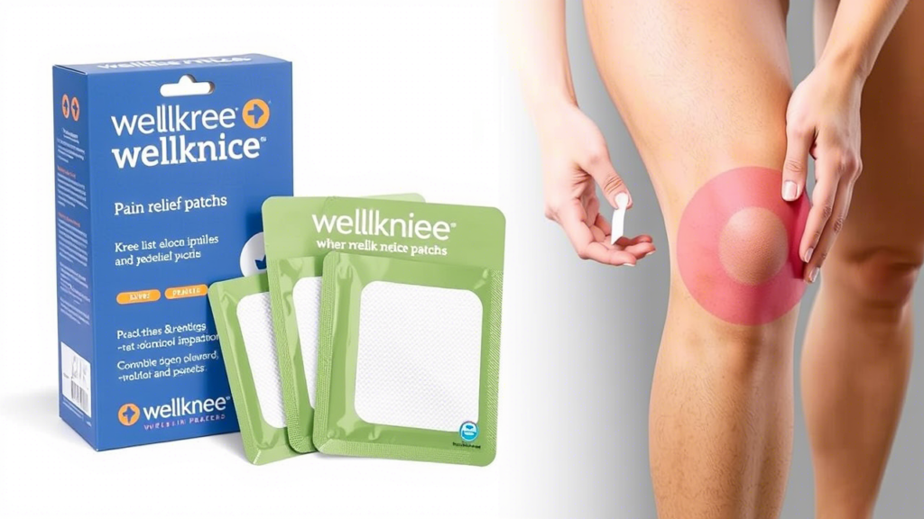 wellknee pain relief patches